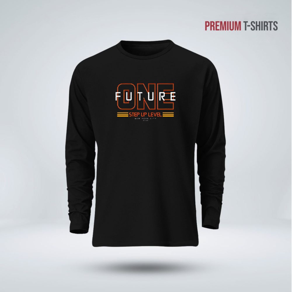 Buy  Men's Full Sleeve (Future One) T-Shirt at Best in Bangladesh