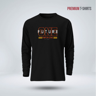 Buy  Men's Full Sleeve (Future One) T-Shirt at Best in Bangladesh