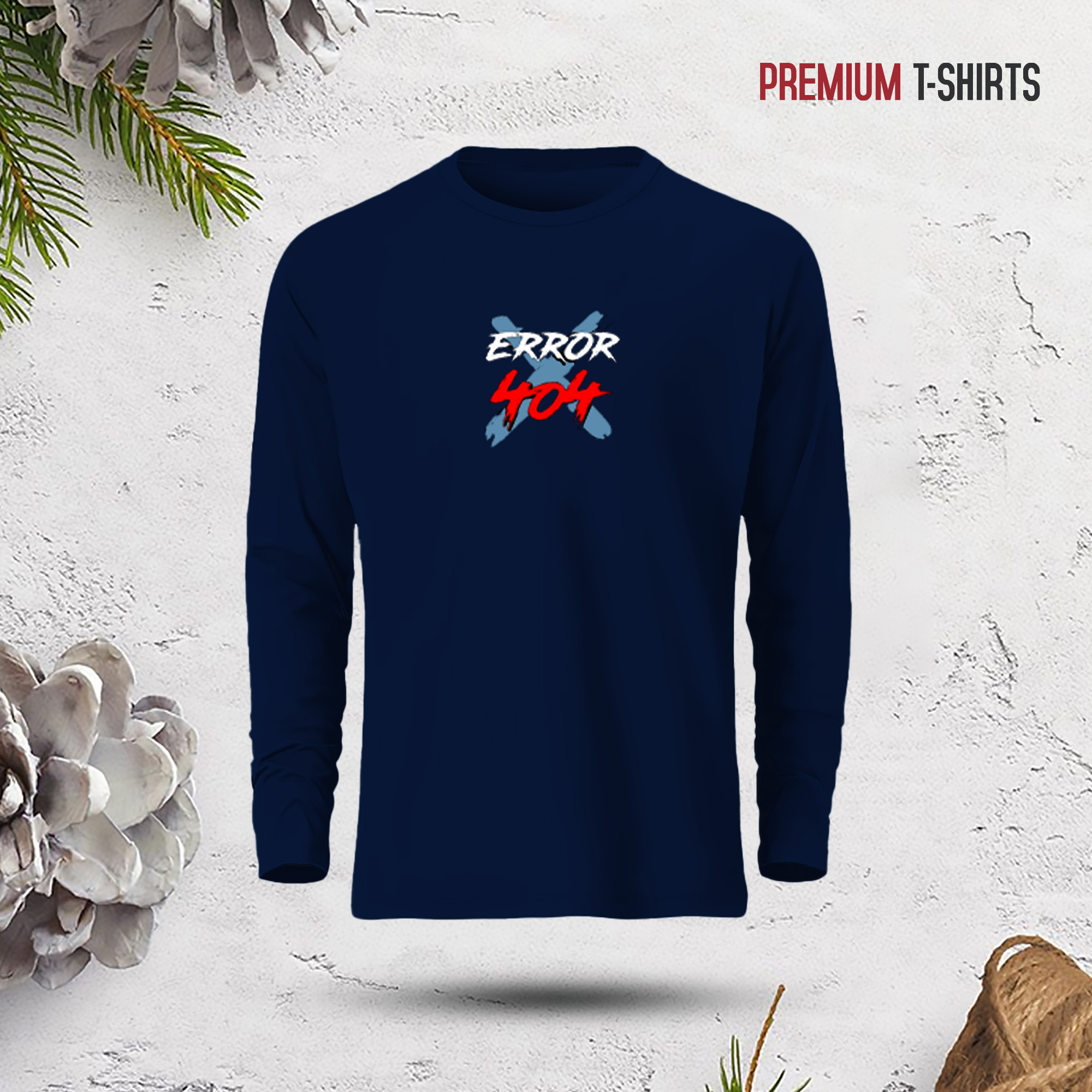 Buy Men's Full Sleeve (Error) T-Shirt at Best in Bangladesh