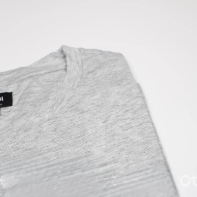 Buy Men's Full Sleeve Solid T-Shirt- Ash at Best in Bangladesh