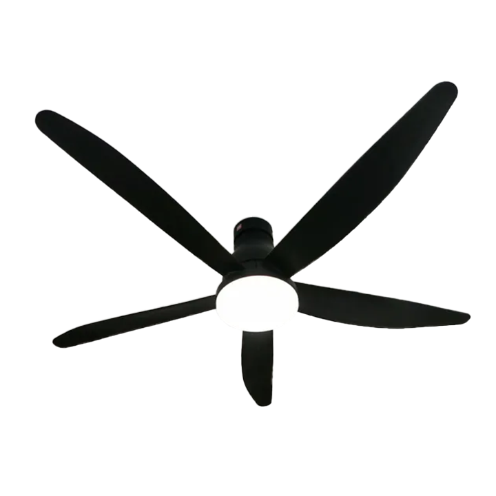 Buy KDK 5-Blades Remote Control Ceiling Fan with LED Light (150cm) U60FW- Black at Best Price In Bangladesh