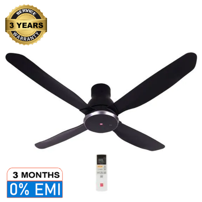 Buy KDK Remote Control 4 Blade Ceiling Fan  W56WV Black at Best Price In Bangladesh