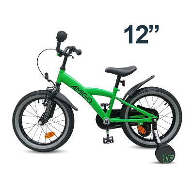 Buy EU Standard Premium Quality 12" Boys & Girls Thunder Bicycle Green Online at Best Price in Bangladesh