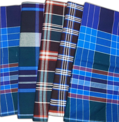 Buy Zakat Lungi Multi Color Cotton Check for Men's, Combo of 5 pcs at Best Prices in Bangladesh