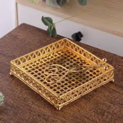 Buy 7 inch Metal Napkin Tissue Holder at Best Price In Bangladesh