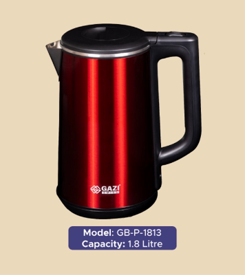 Buy Gazi Smiss 1500W Full Copper Electric Kettle -GB-P-1813 - 1.8 Litre Online at Best Price
