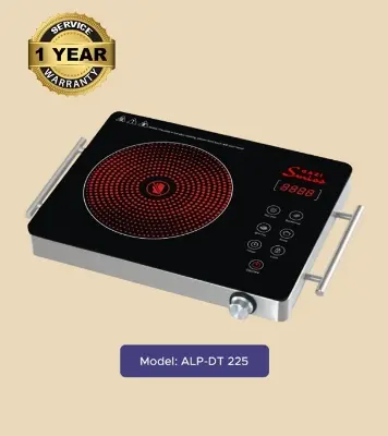 Buy Gazi 2000W Strong Fire Power Infrared Cooker ALP-DT-225 Online at Best Price