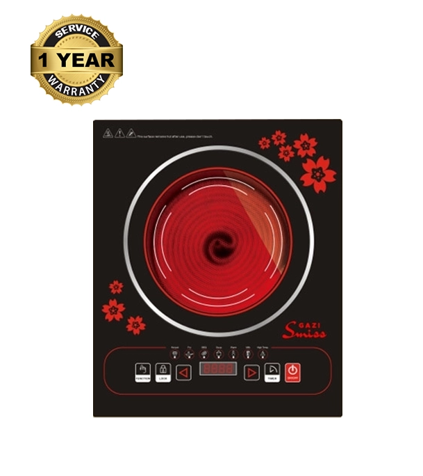 Buy Gazi 2000W Strong Fire Power Smiss Infrared Cooker ALP-DT 213 Online at Best Price	