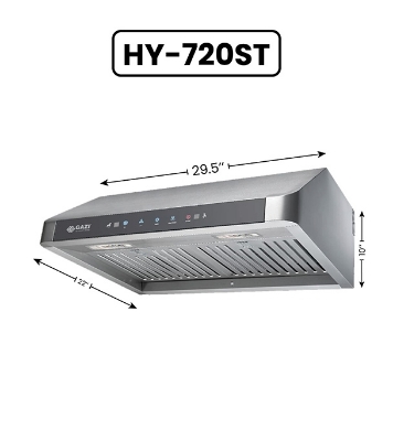 Buy Gazi Kitchen Hood - Slim Type HY-720ST Online at Best Price