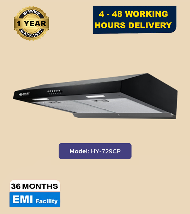 Picture of Gazi Kitchen Hood - Slim Type HY-729CP (Best Price)
