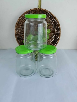 Buy ৫০০এমএল কলস ডিজাইন কাচের বৈয়ম at Best Price In Bangladesh