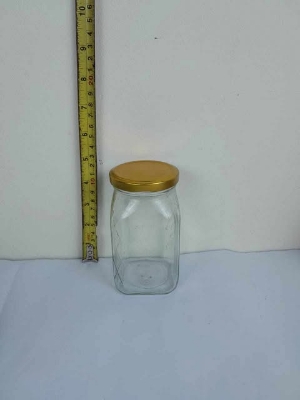 Buy ৫০০ এমএল স্টিল লিড চারকোনা জার at Best Price In Bangladesh