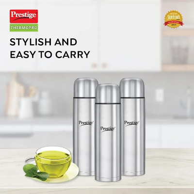 Buy Prestige Stainless Steel Thermopro Flask, 1000 ml, Silver  at Best Price In Bangladesh
