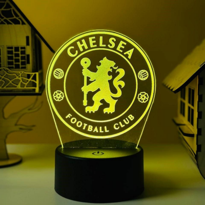 Picture of GearUP Acrylic Multicolor Night Lamp (Chelsea F.C.) 