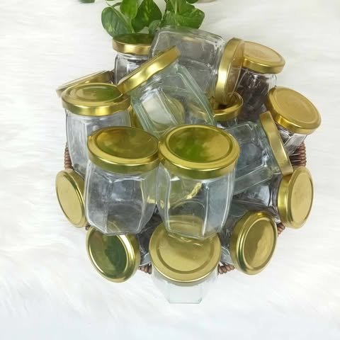 Buy ১০০এমএল কামরাঙ্গা ডিজাইন কাচের জার  at Best Price In Bangladesh