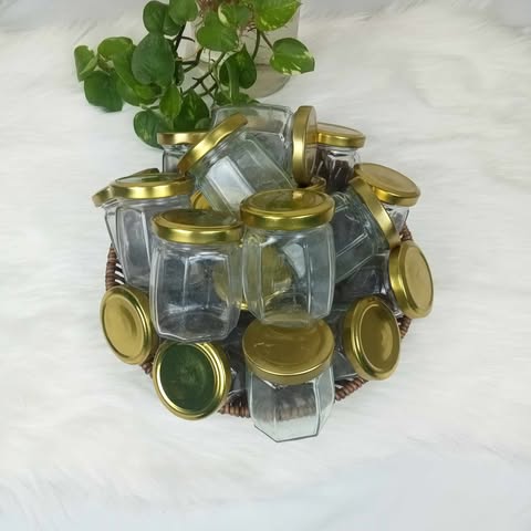 Buy ১০০এমএল কামরাঙ্গা ডিজাইন কাচের জার  at Best Price In Bangladesh