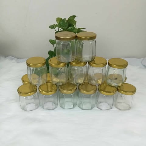 Buy ১০০এমএল কামরাঙ্গা ডিজাইন কাচের জার  at Best Price In Bangladesh