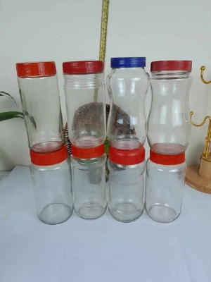 Buy ১০০০ এমএল ৮পিছের কাচের বৈয়ম সেট  at Best Price In Bangladesh