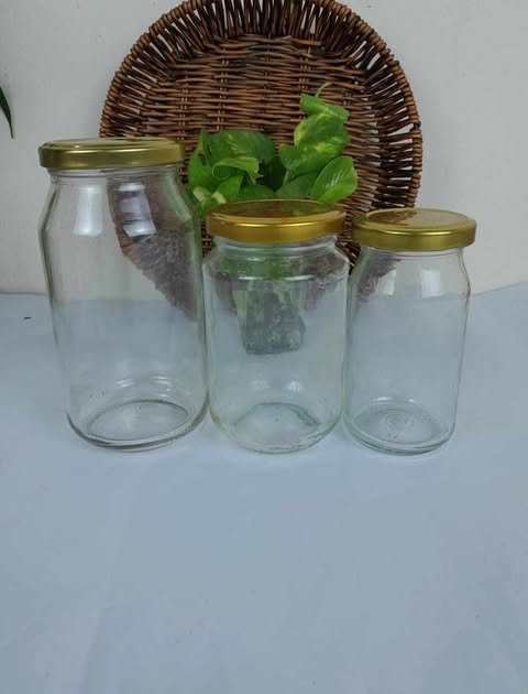 Picture of ৭০০, ৫০০, ২৫০ এমএল কাচের বৈয়ম ৩পিছ সেট