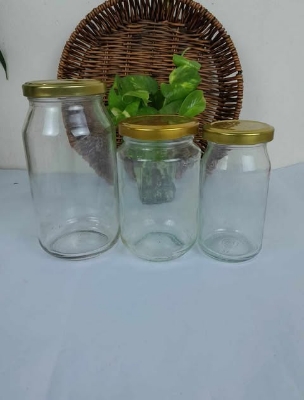 Picture of ৭০০, ৫০০, ২৫০ এমএল কাচের বৈয়ম ৩পিছ সেট