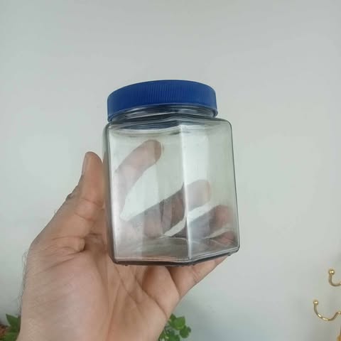 Buy ৫০০ এমএল ৬-কোনা কাচের জার at Best Price In Bangladesh
