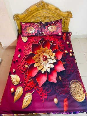 Buy China Premium 3D Design Bed Sheet at Best Price In Bangladesh