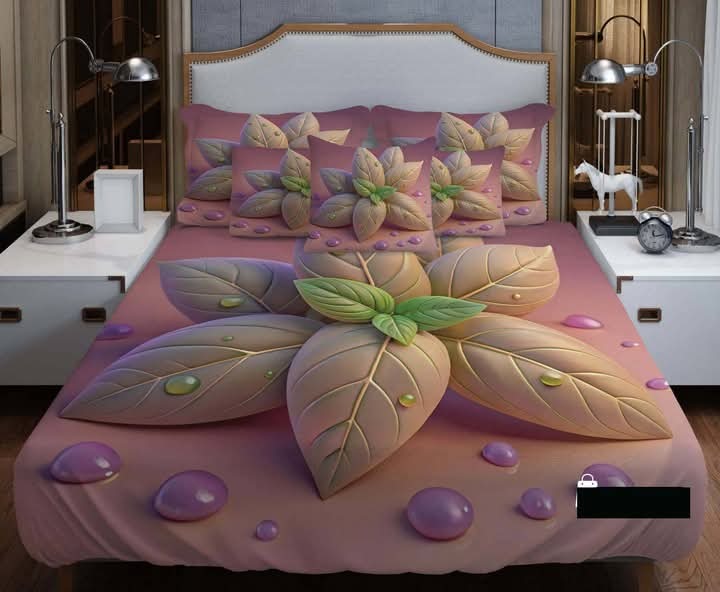 Buy China Premium 3D Design Bed Sheet at Best Price In Bangladesh