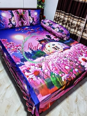 Buy China Premium 3D Design Bed Sheet at Best Price In Bangladesh