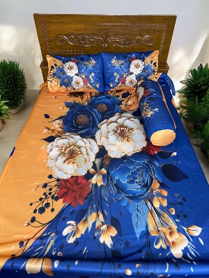 Buy China Premium 3D Design Bed Sheet at Best Price In Bangladesh