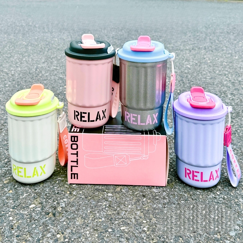 Buy  400ml Simple New Double Drink Coffee Cup at Best Price In Bangladesh