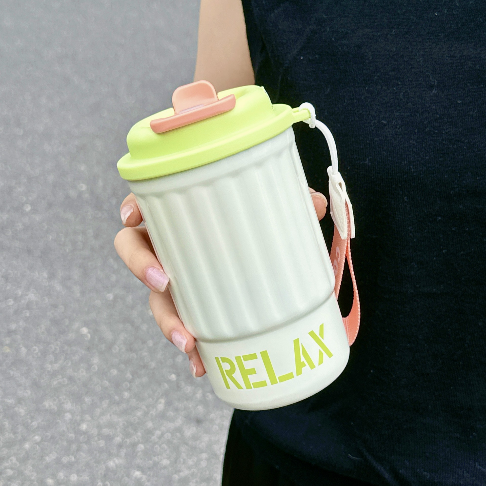 Buy  400ml Simple New Double Drink Coffee Cup at Best Price In Bangladesh