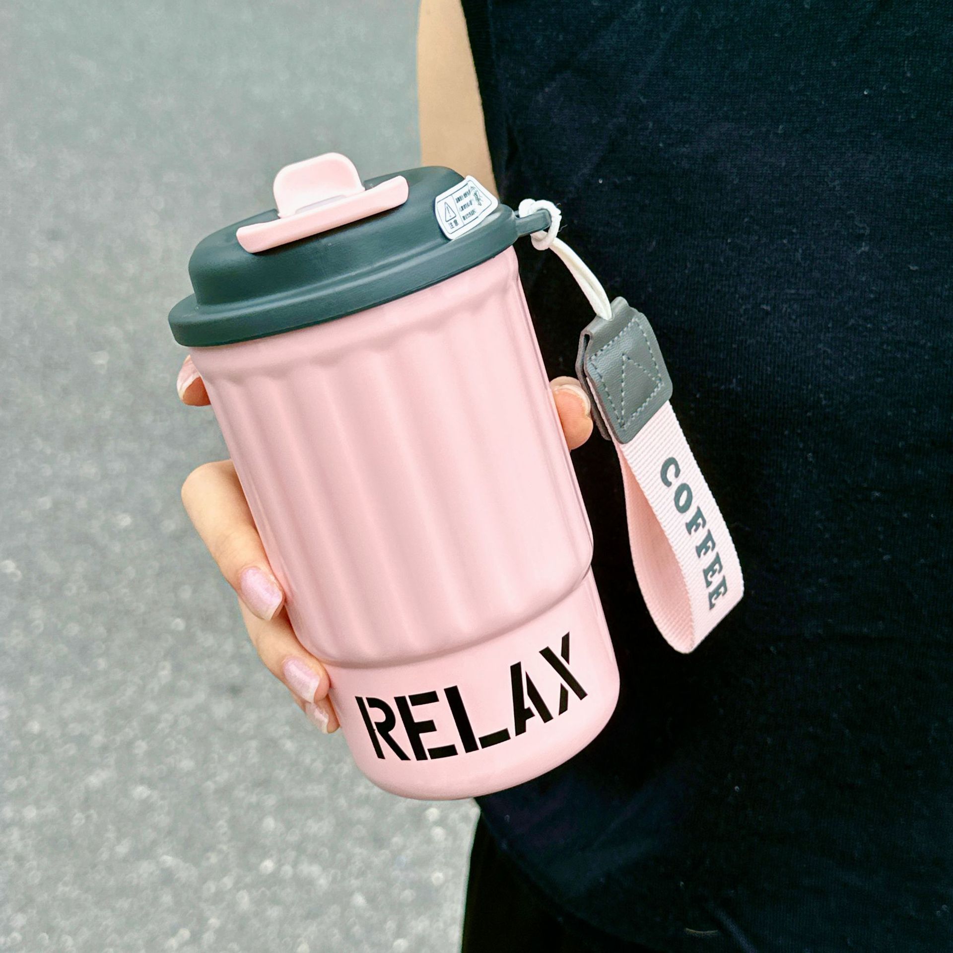 Buy  400ml Simple New Double Drink Coffee Cup at Best Price In Bangladesh