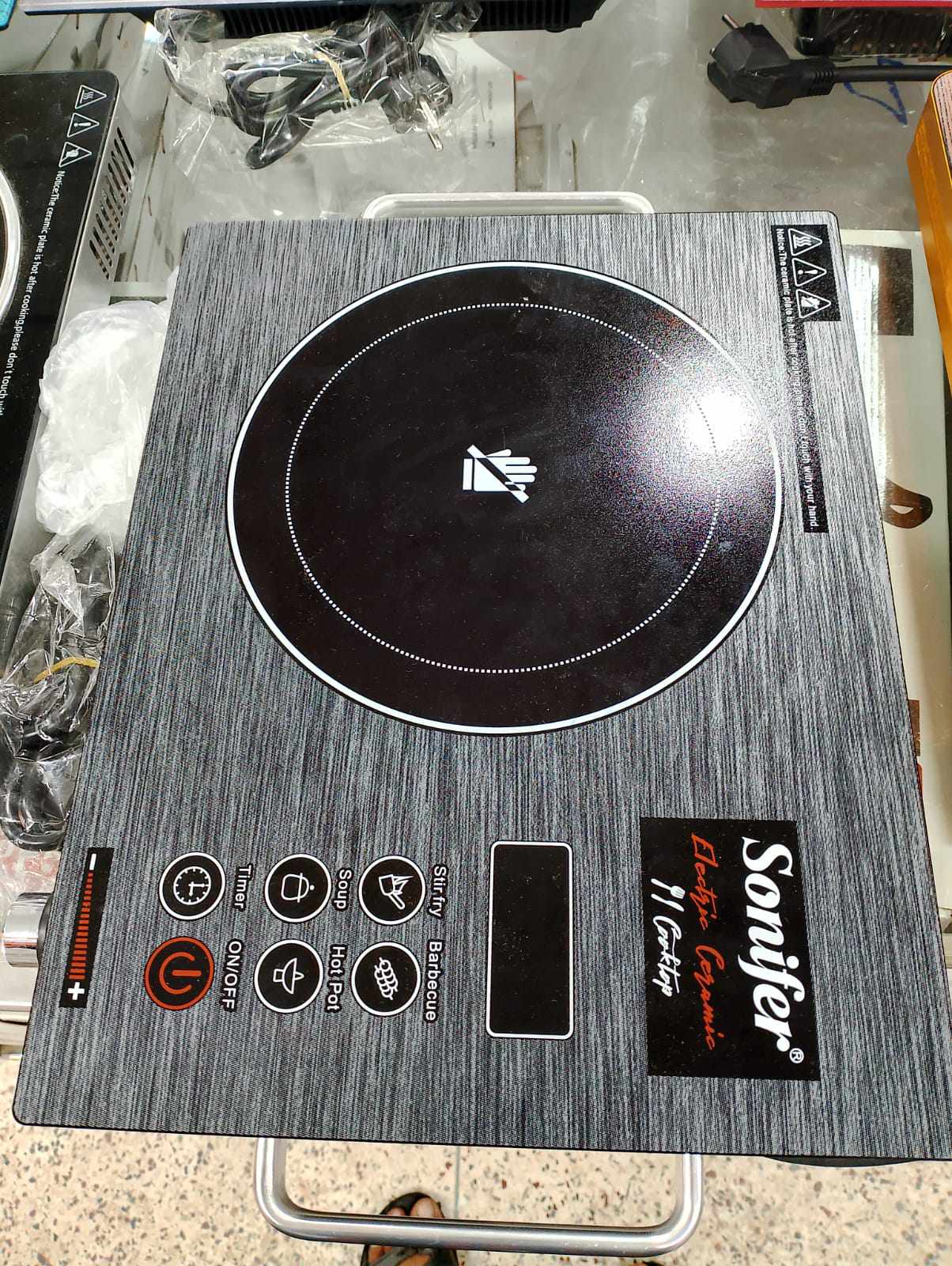 Buy Sonifer SF-3064 Wholesale Kitchen Electric Single Infrared Cooker with Button Control & Glass Top  at Best Price In Bangladesh