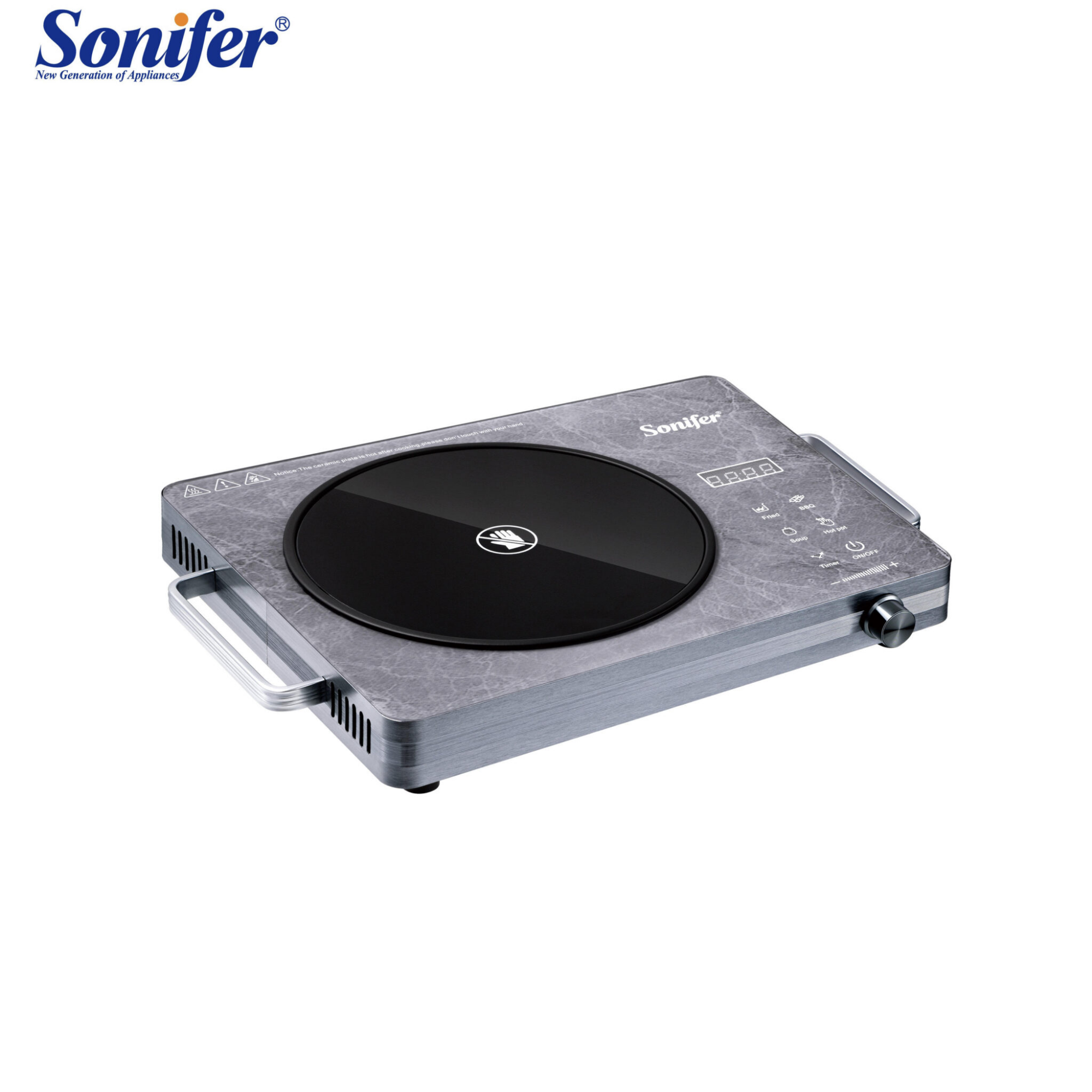Buy Sonifer SF-3064 Wholesale Kitchen Electric Single Infrared Cooker with Button Control & Glass Top  at Best Price In Bangladesh