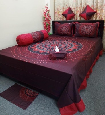 Buy 8 Pieces King Size Panel Bed Cover Set at Best Price In Bangladesh