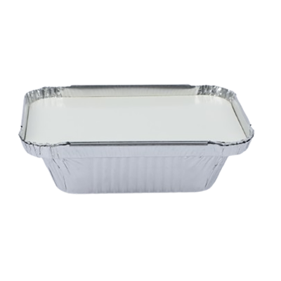 Buy   Aluminum Lunch Box with Lid 450 ML 25 Pcs Set   at Best Price In Bangladesh