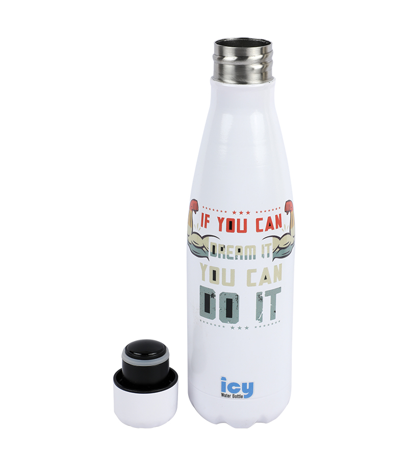 Buy Hot & Cold Stylish SS Cola Water Bottle 450 ML at Best Price In Bangladesh