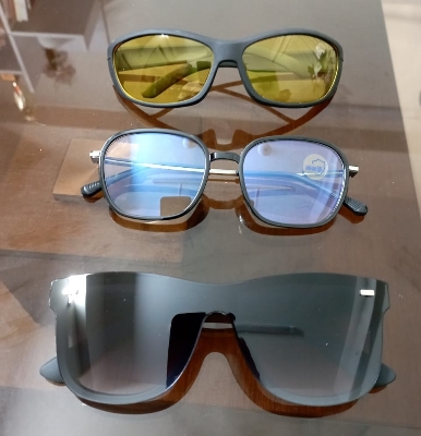 Buy 3 Glasses Combo Package - Stylish White Glasses & Black Glasses & Night Vision Sunglasses - 3 in One at Best Prices in Bangladesh