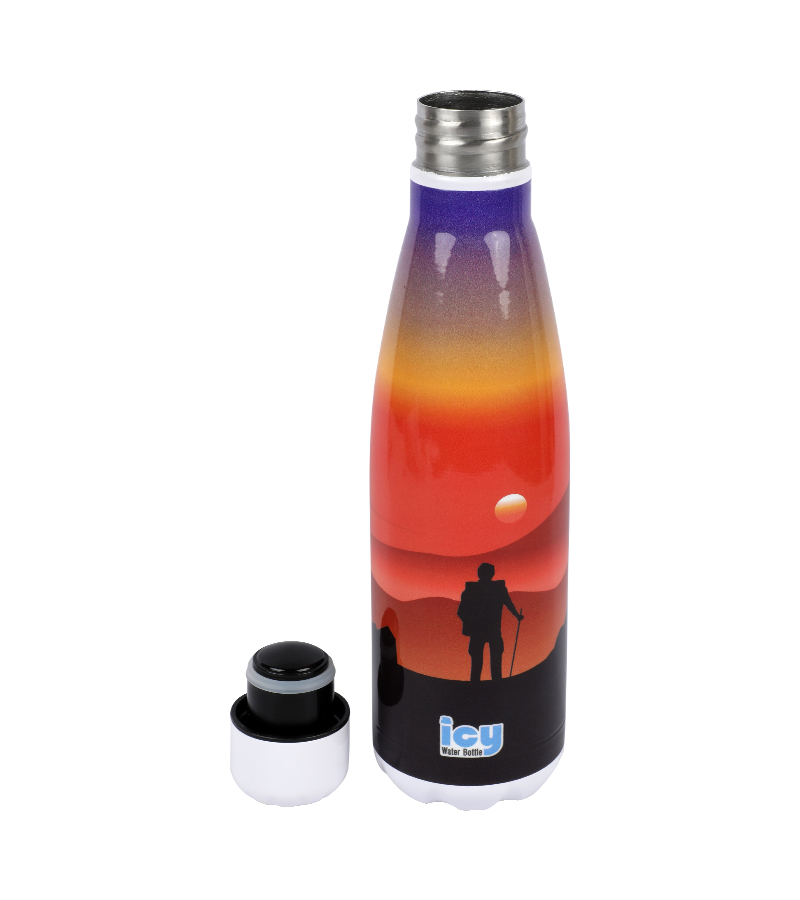 Buy Hot & Cold Stylish SS Cola Water Bottle 450 ML at Best Price In Bangladesh
