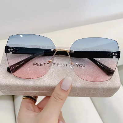 Buy Glasses Female Korean Version Fashionable Sunglass at Best Prices in Bangladesh