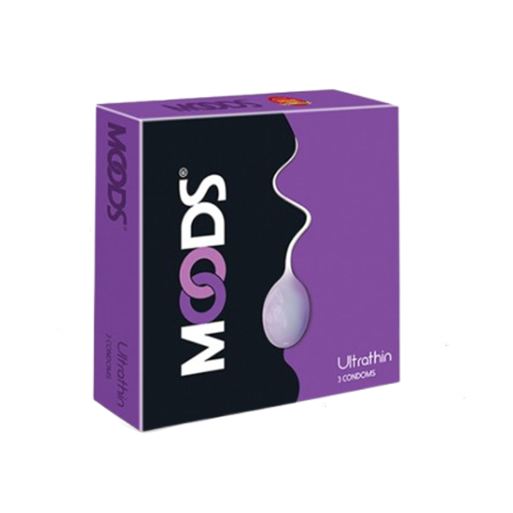 Picture of Moods Ultra Thin Condoms for Men 3pcs Pack | India