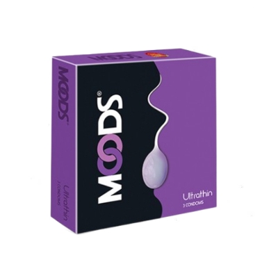 Picture of Moods Ultra Thin Condoms for Men 3pcs Pack | India