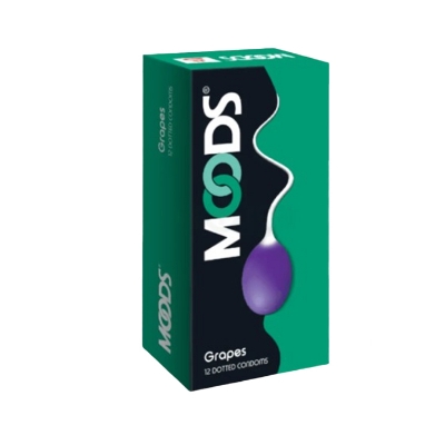 Picture of Moods Grapes Flavor 12pcs Dotted Condom | India