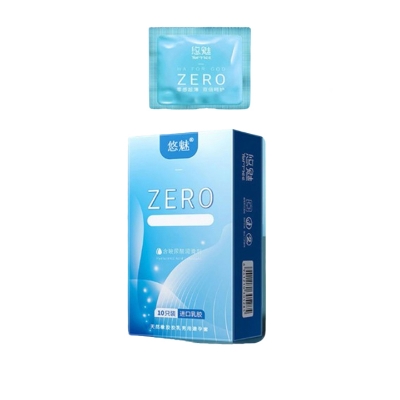 Picture of Yommee ZERO 0.01mm Ultra Thin Shaped Condom for Men 10pcs Hyaluronic Acid Lubricated Condom