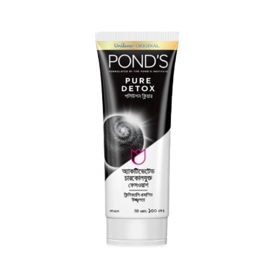 Picture of Pond's Face Wash Pure Detox Pollution Clear with Activated Carbon 100ml | Bangladesh