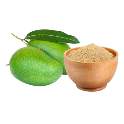 Picture of Nature Leaf - Young Mango Powder / Aamchur Gura / Kacha Aam Gura - 100gm
