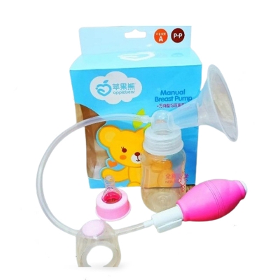 Picture of 1set Applebear Brest Pump Manual Control Valve Mom Breastfeeding Baby Milk Suction Feeding Newborn Bottle Multicolor