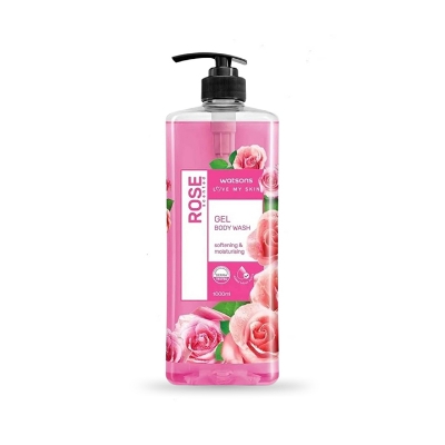 Picture of Watsons Love My Skin Rose Gel Body Wash 1000ml