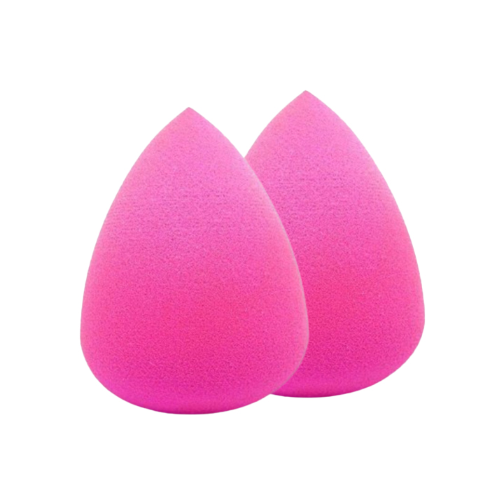 Picture of 2pcs Power Puff Latex Free Face Blender Sponge Makeup Puff (Multicolor)