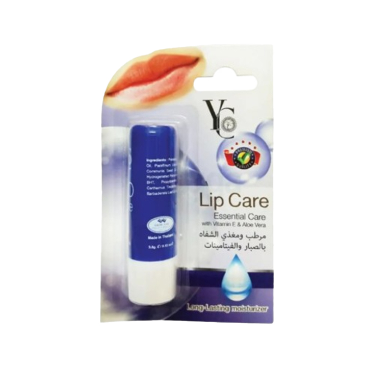 Picture of YC Lip Balm 3.8gm Essential Care Lip Care With Vitamin E & Aloe Vera